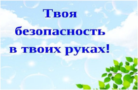 Твоя безопасность.